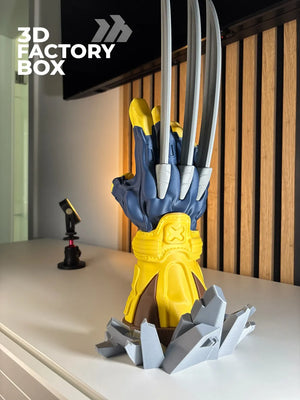 PS5 Controller Inspired by Marvel's Wolverine