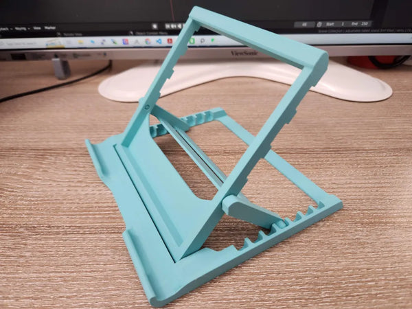 Premium Foldable 3D-Printed Laptop Stand | Designer Gaming Desk Setup | Lightweight & Portable