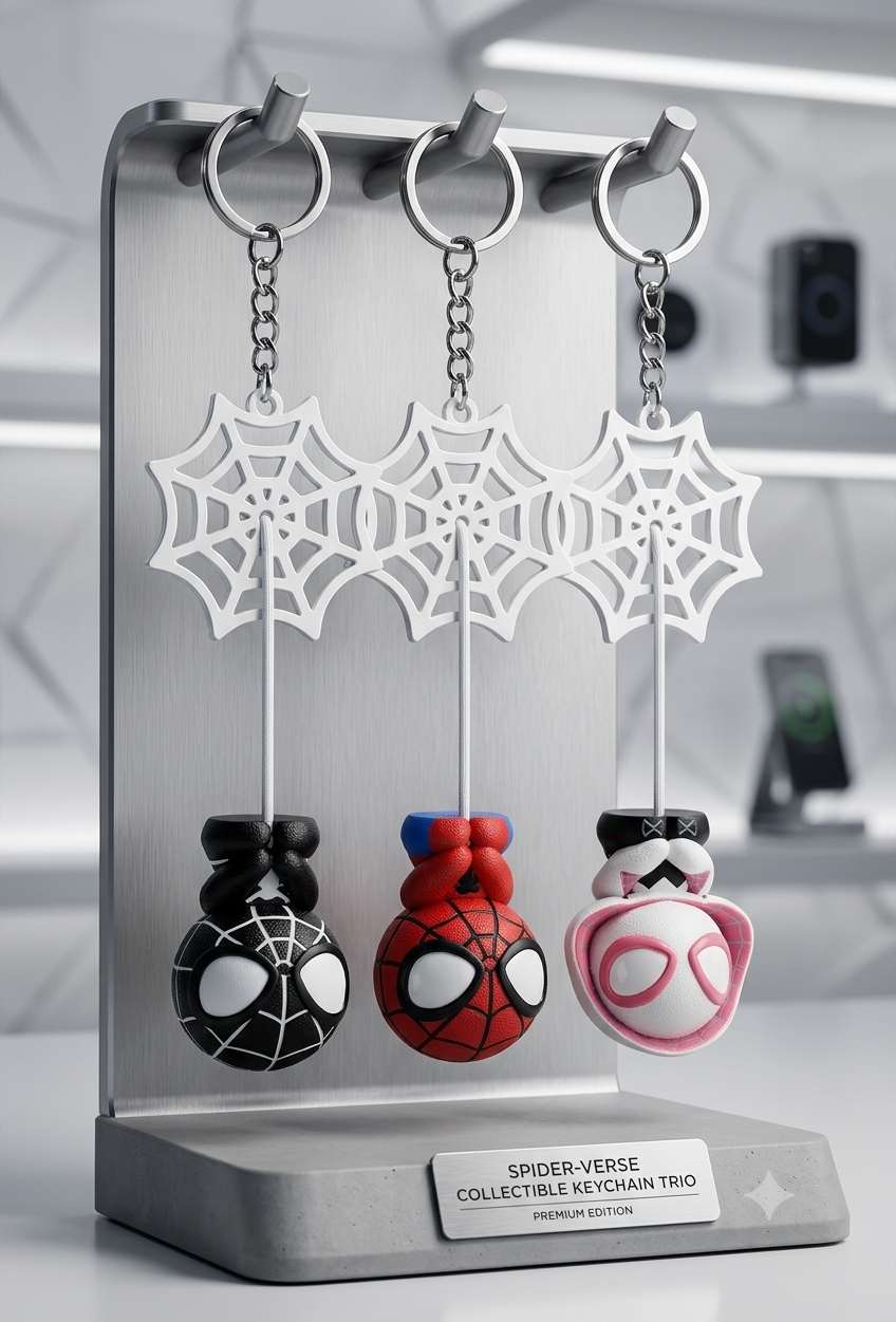 Spiderman Chibi Toy - Keychain