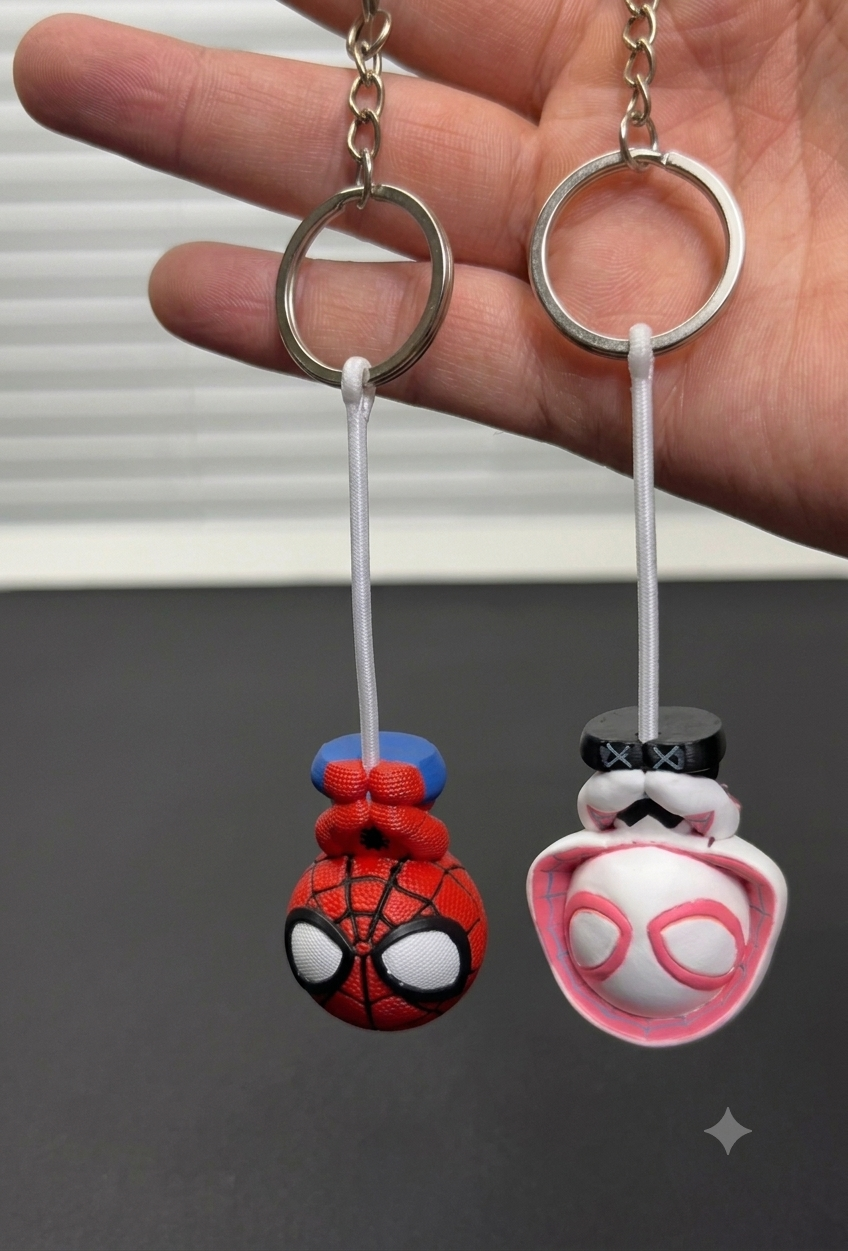 Spiderman Chibi Toy - Keychain