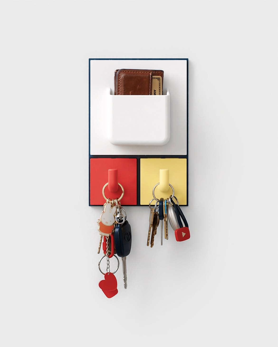 WORBY - Wall Organizer with Red, Blue, and Yellow