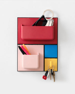 WORBY - Wall Organizer with Red, Blue, and Yellow