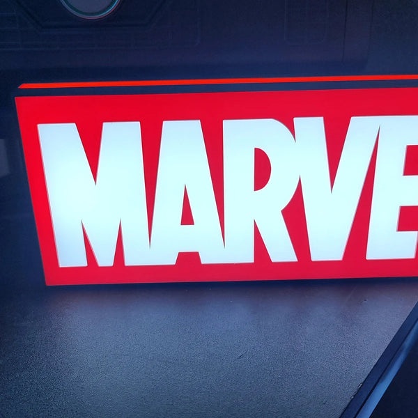 Marvel LED Lamp – Premium Room Lighting with Iconic Design